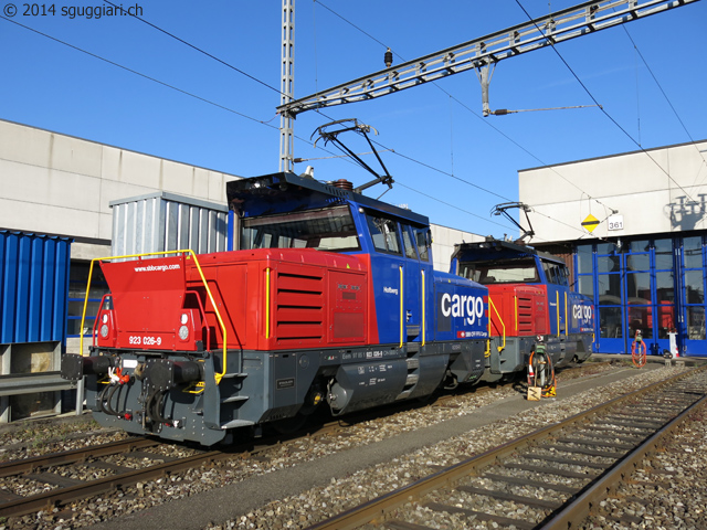 SBB Eem 923 026-9 e Eem 923 012-9